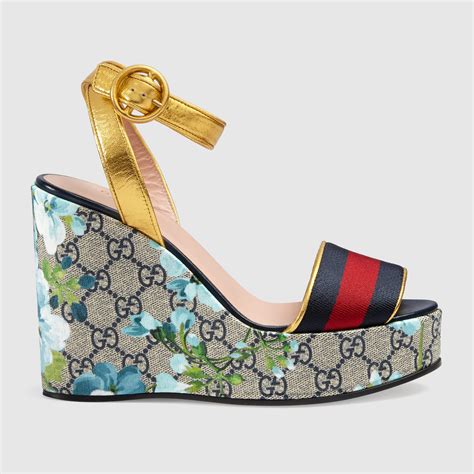 gucci espadrille sandal|gucci platform wedge sandals.